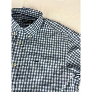 Orvis Heritage Gingham Short Sleeve Button Up Shirt - Mens Large